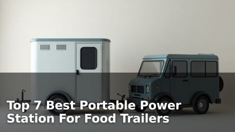Top 7 Best Portable Power Station For Food Trailers