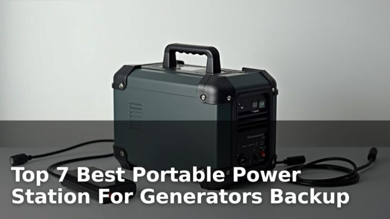 Top 7 Best Portable Power Station For Generators Backup