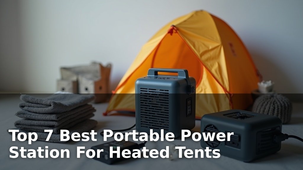Top 7 Best Portable Power Station For Heated Tents