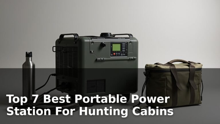 Top 7 Best Portable Power Station For Hunting Cabins