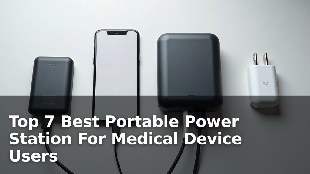 Top 7 Best Portable Power Station For Medical Device Users