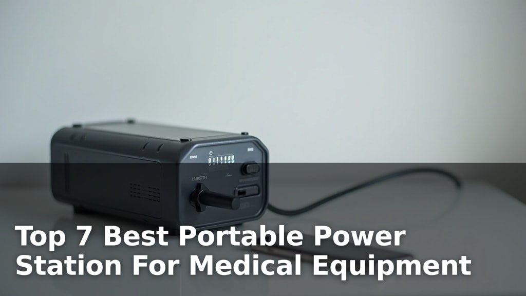 Top 7 Best Portable Power Station For Medical Equipment