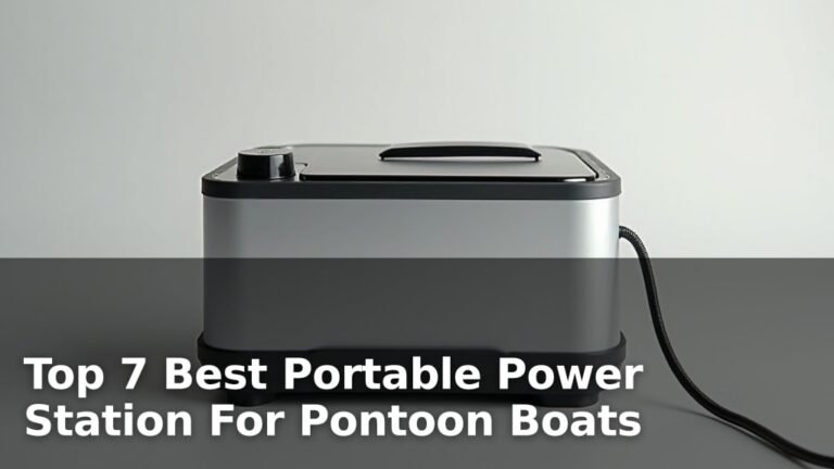 Top 7 Best Portable Power Station For Pontoon Boats
