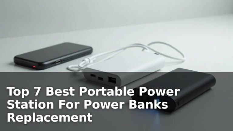 Top 7 Best Portable Power Station For Power Banks Replacement