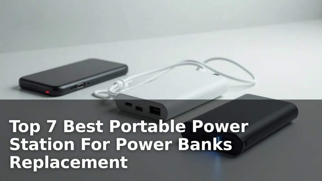 Top 7 Best Portable Power Station For Power Banks Replacement