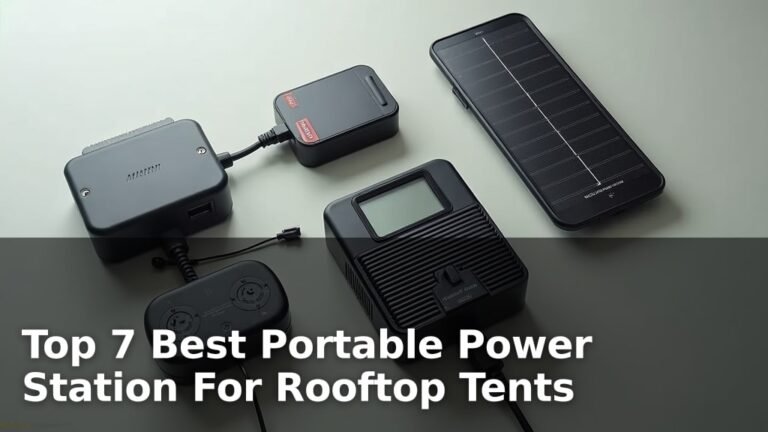 Top 7 Best Portable Power Station For Rooftop Tents