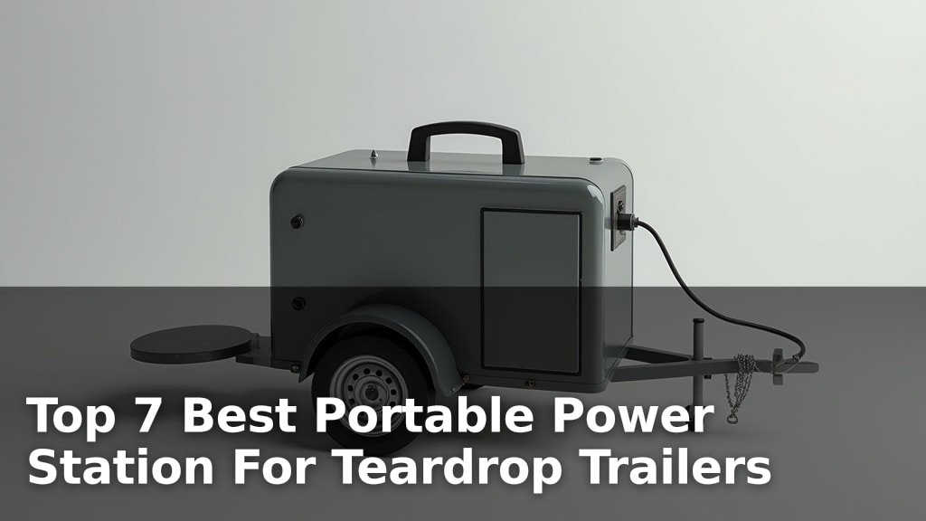 Top 7 Best Portable Power Station For Teardrop Trailers