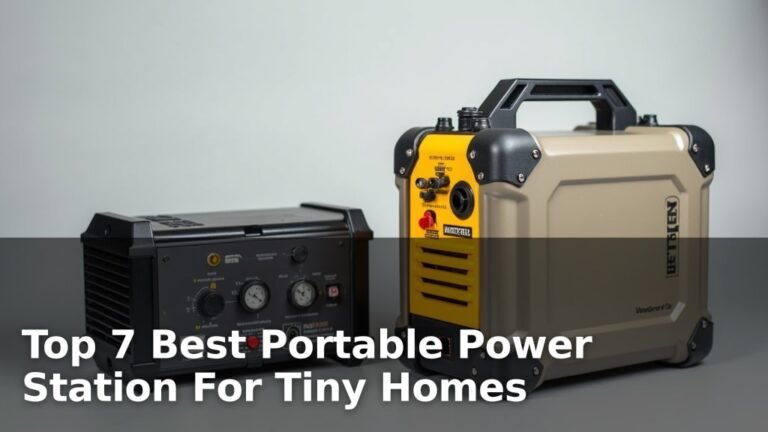 Top 7 Best Portable Power Station For Tiny Homes