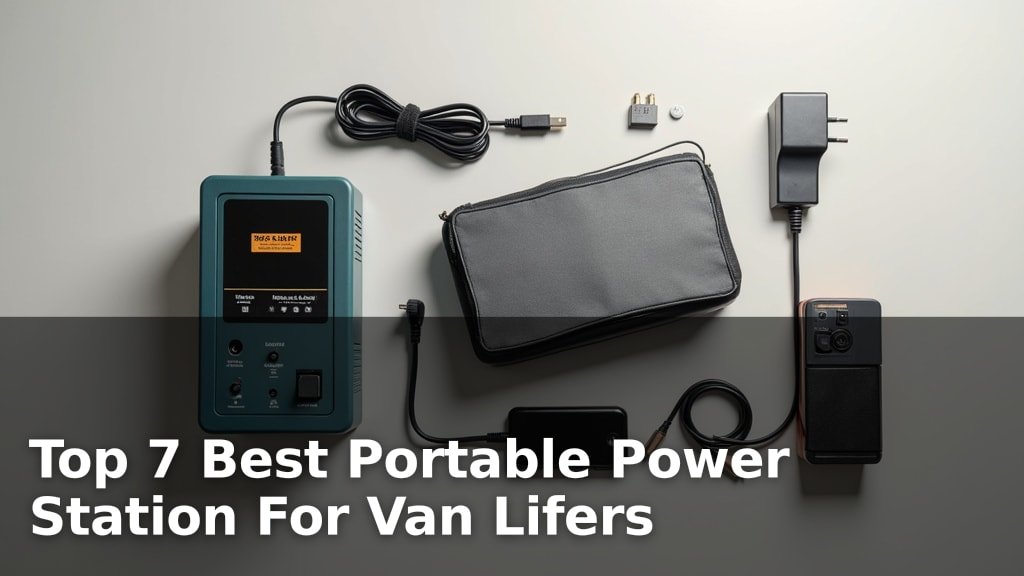 Top 7 Best Portable Power Station For Van Lifers