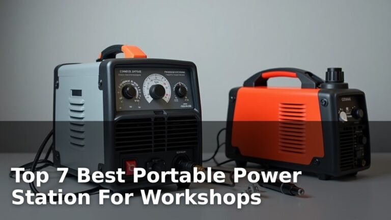 Top 7 Best Portable Power Station For Workshops