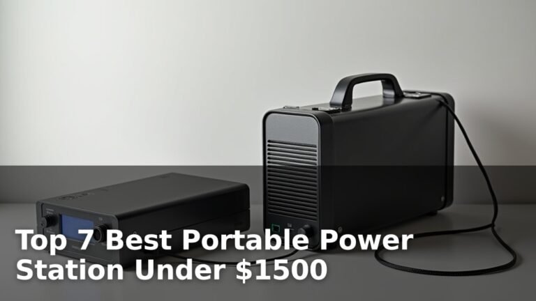 Top 7 Best Portable Power Station Under $1500