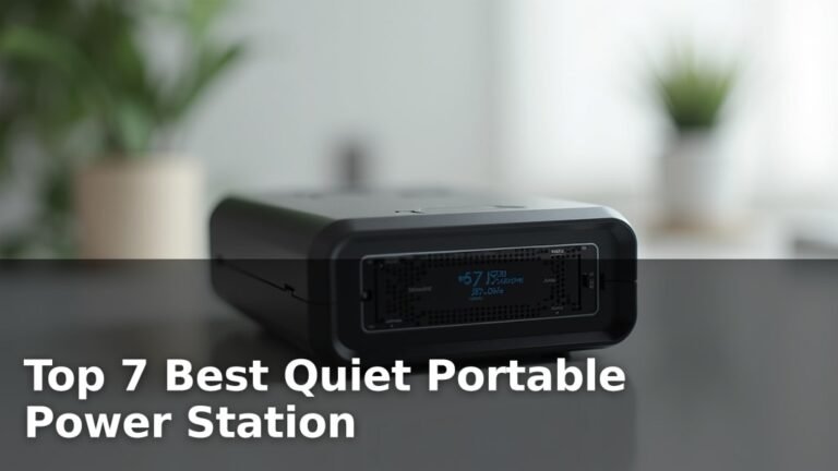 Top 7 Best Quiet Portable Power Station