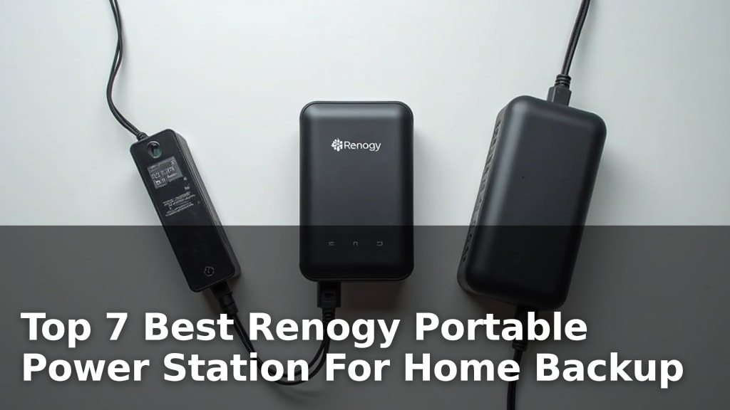 Top 7 Best Renogy Portable Power Station For Home Backup