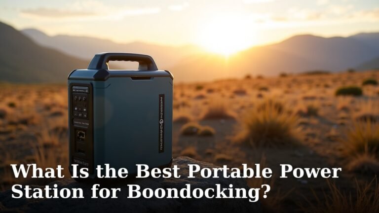 What Is the Best Portable Power Station for Boondocking?