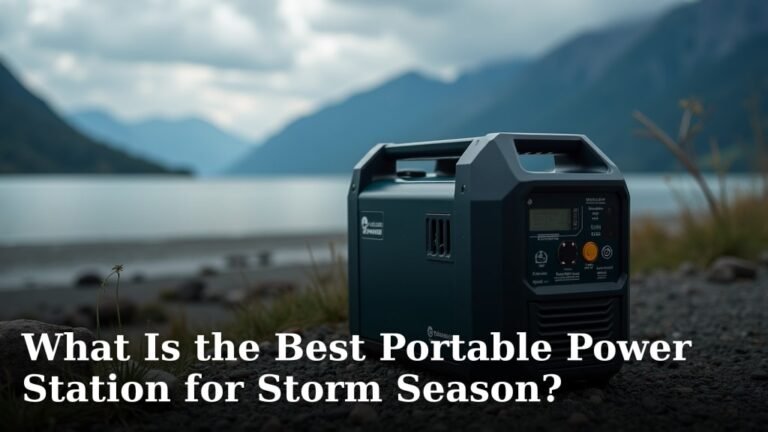 What Is the Best Portable Power Station for Storm Season?