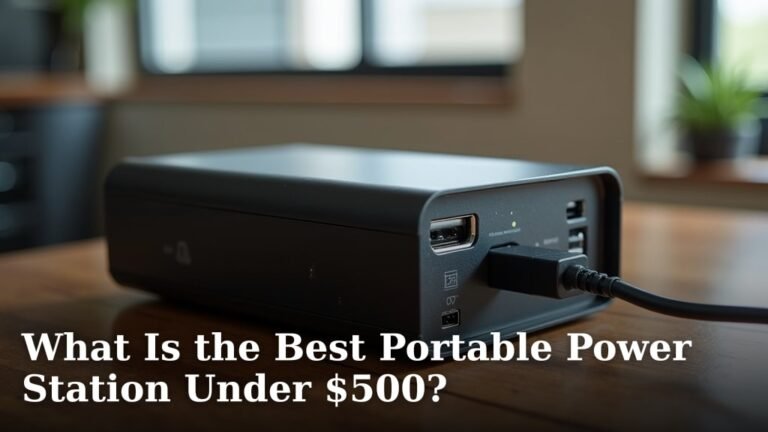 What Is the Best Portable Power Station Under $500?