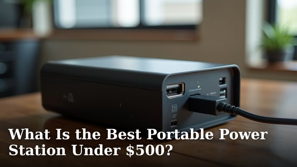 What Is the Best Portable Power Station Under $500?