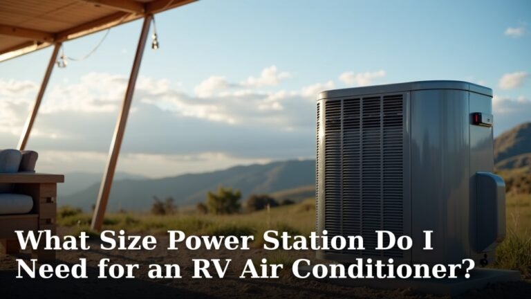 What Size Power Station Do I Need for an RV Air Conditioner?