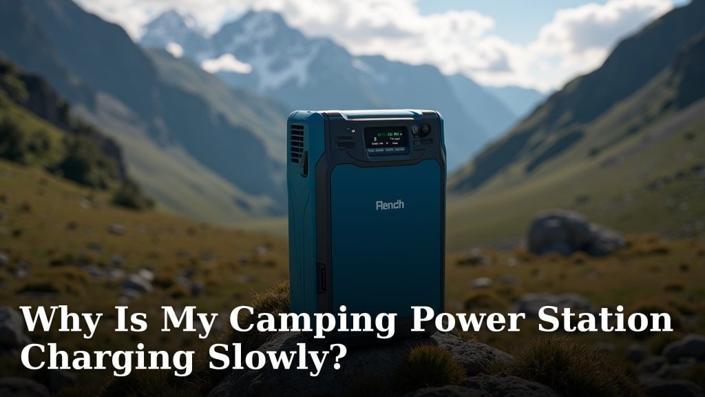 Why Is My Camping Power Station Charging Slowly?