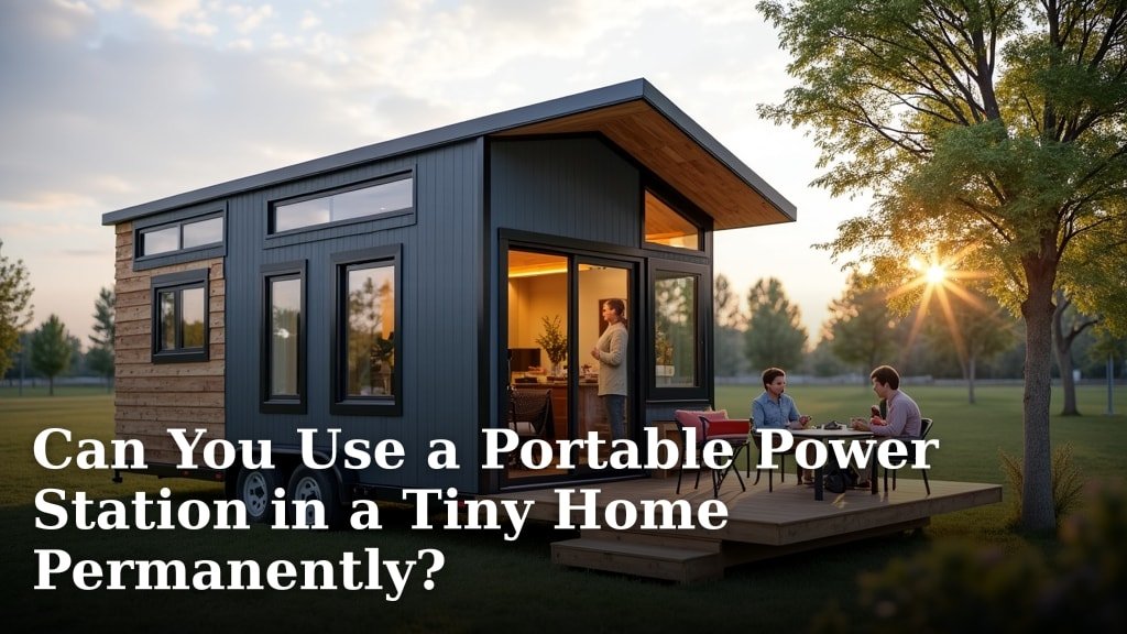 Can You Use a Portable Power Station in a Tiny Home Permanently?