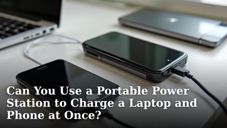 Can You Use a Portable Power Station to Charge a Laptop and Phone at Once?