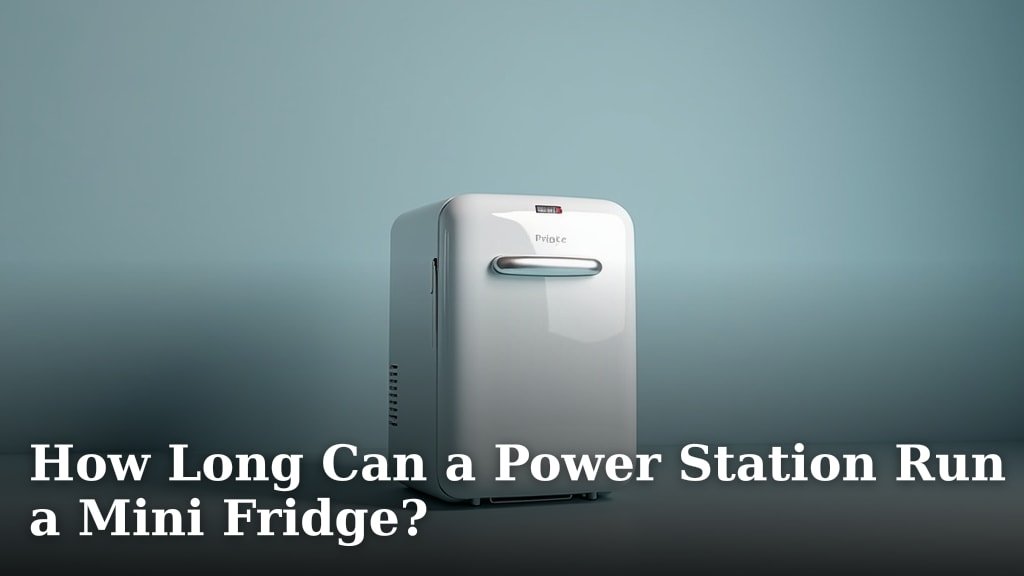 How Long Can a Power Station Run a Mini Fridge?
