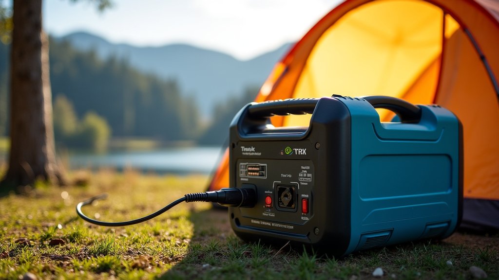 Keeping Your Power Station Charged While Camping Off-Grid