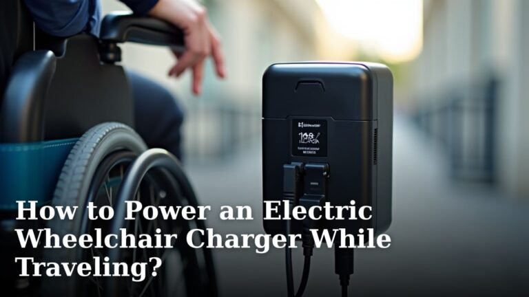 How to Power an Electric Wheelchair Charger While Traveling?