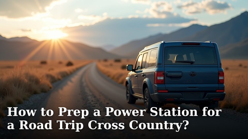 How to Prep a Power Station for a Road Trip Cross Country?