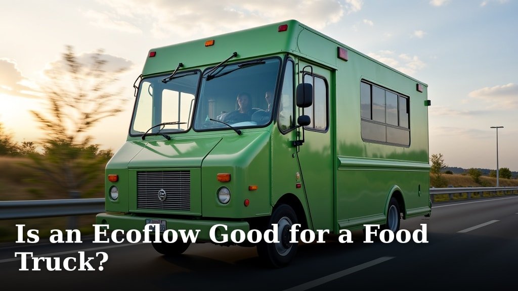 Is an Ecoflow Good for a Food Truck?