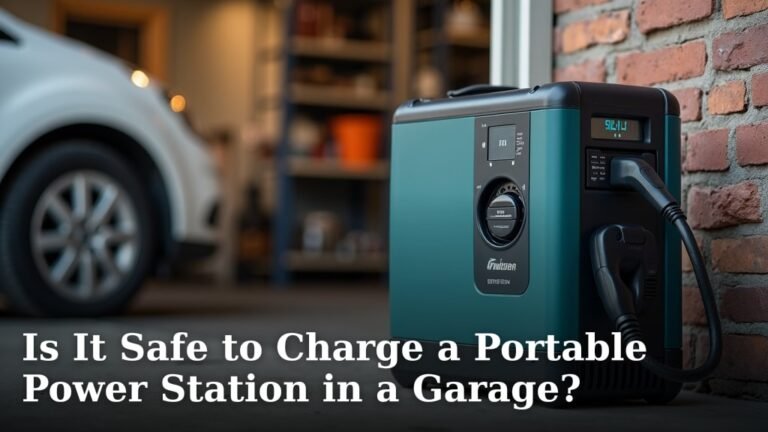 Is It Safe to Charge a Portable Power Station in a Garage?