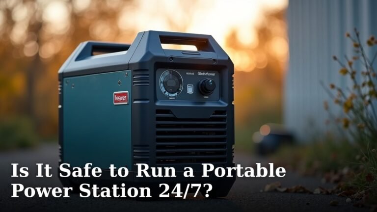 Is It Safe to Run a Portable Power Station 24/7?