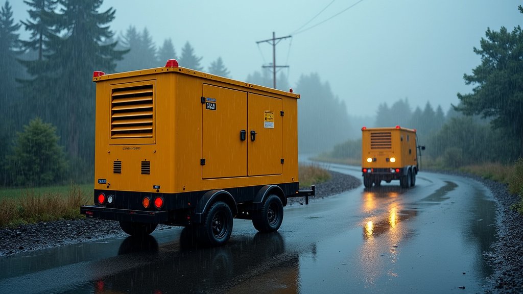 Navigating Power Stations Through Wet Weather