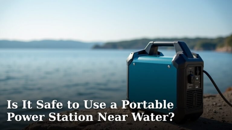 Is It Safe to Use a Portable Power Station Near Water?