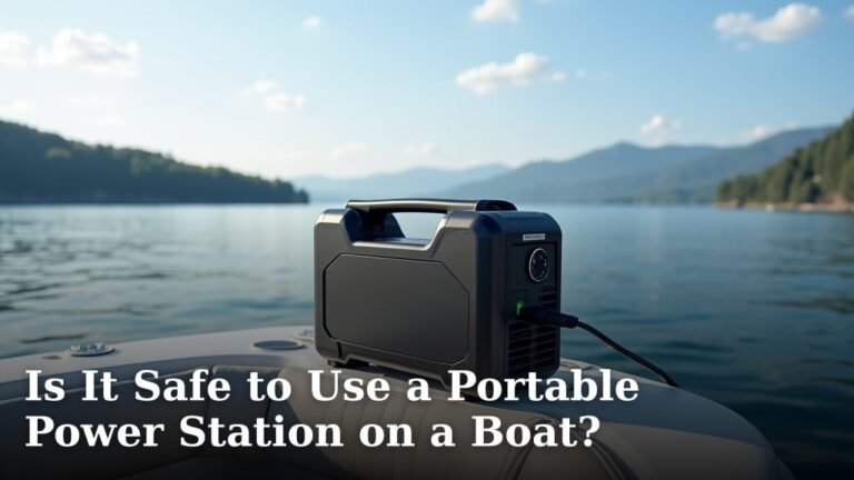 Is It Safe to Use a Portable Power Station on a Boat?