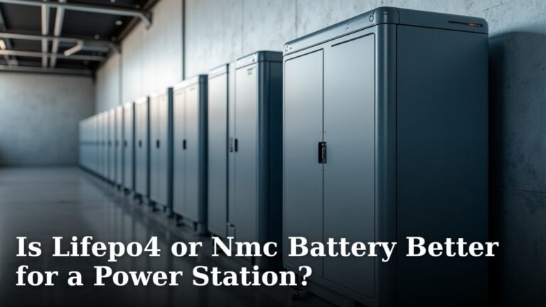 Is Lifepo4 or Nmc Battery Better for a Power Station?