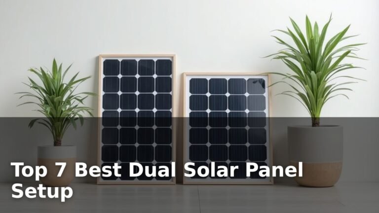 Top 7 Best Dual Solar Panel Setup
