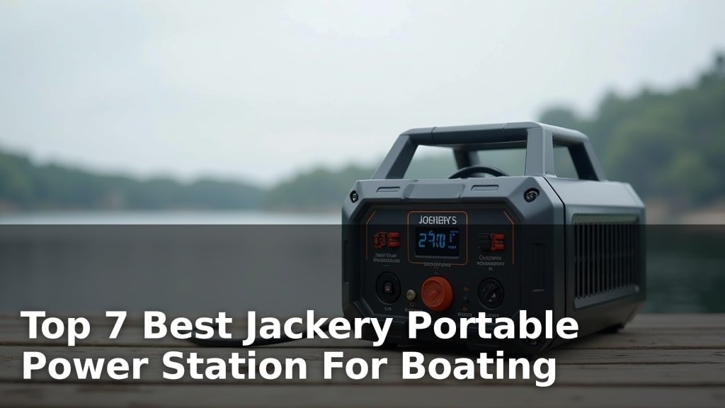 Top 7 Best Jackery Portable Power Station For Boating