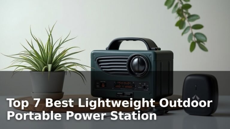 Top 7 Best Lightweight Outdoor Portable Power Station
