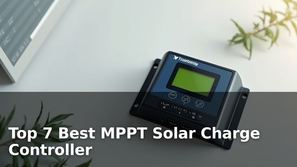 Top 7 Best MPPT Solar Charge Controller