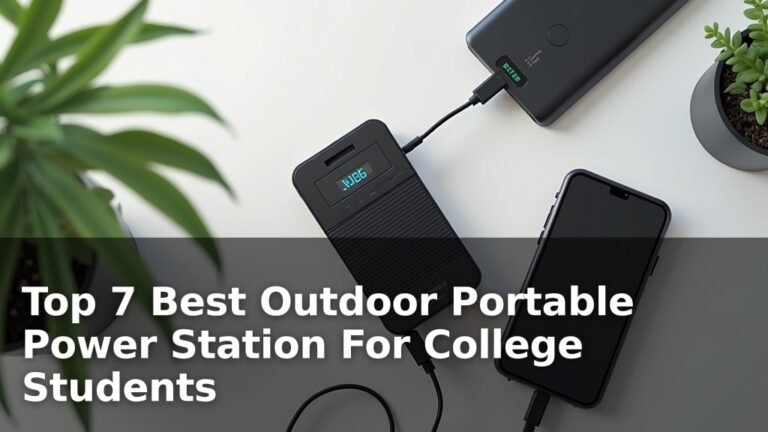Top 7 Best Outdoor Portable Power Station For College Students