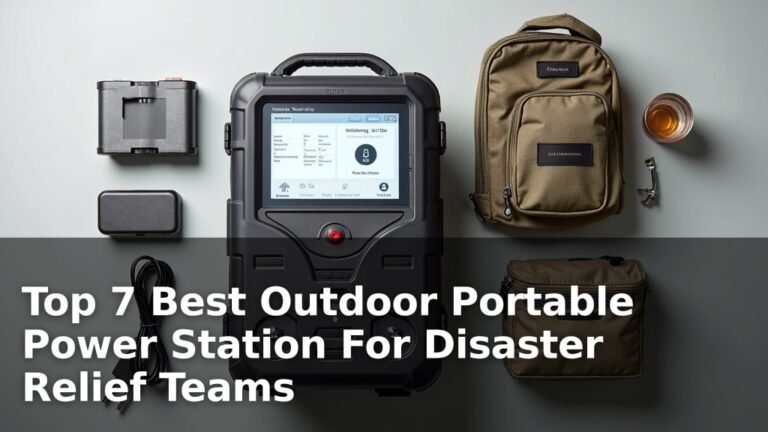 Top 7 Best Outdoor Portable Power Station For Disaster Relief Teams