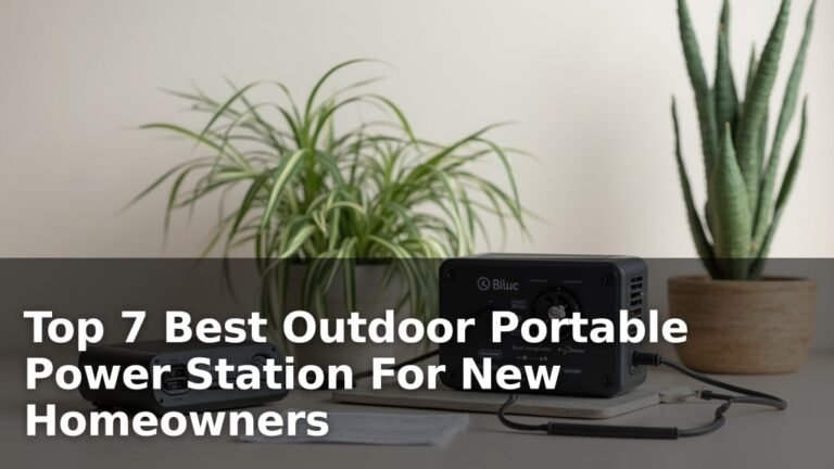Top 7 Best Outdoor Portable Power Station For New Homeowners