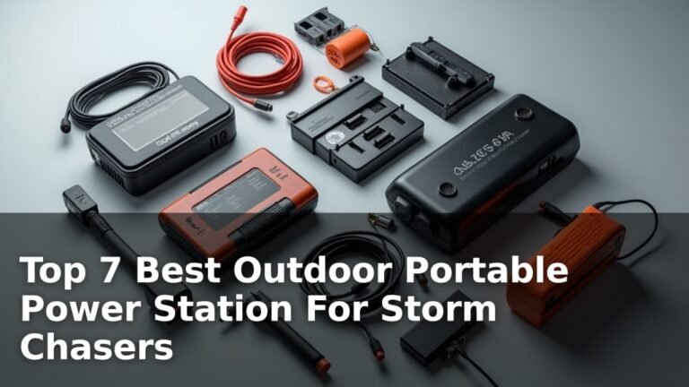 Top 7 Best Outdoor Portable Power Station For Storm Chasers
