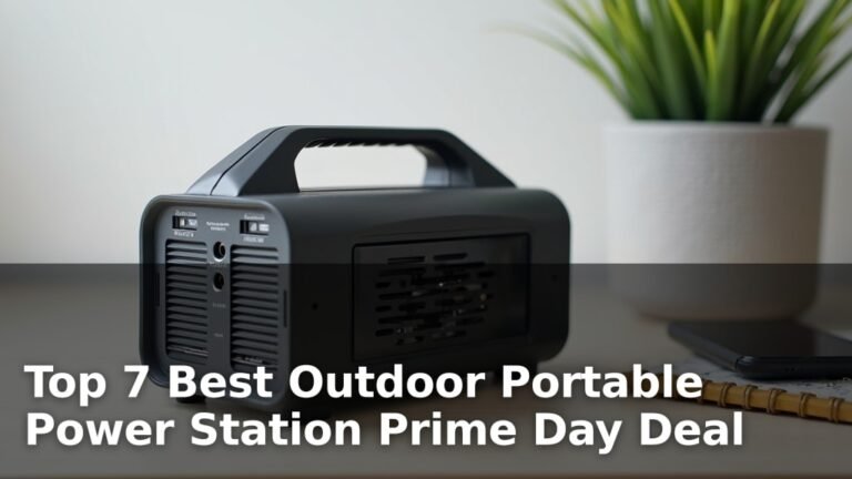 Top 7 Best Outdoor Portable Power Station Prime Day Deal