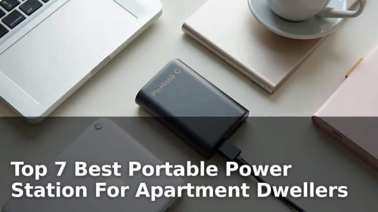 Top 7 Best Portable Power Station For Apartment Dwellers