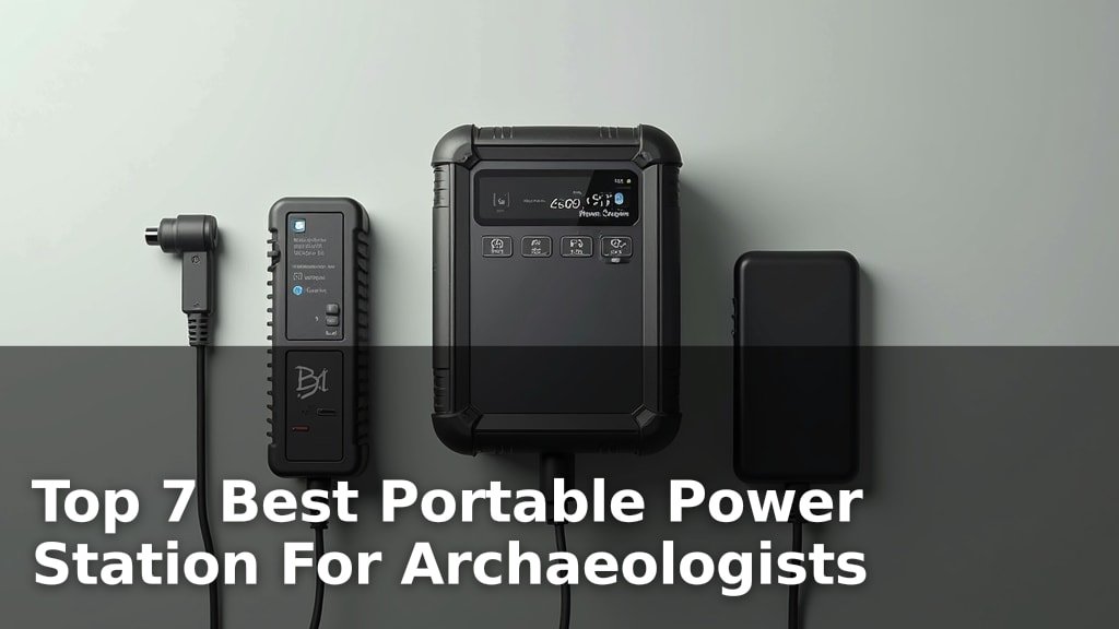 Best Portable Power Station For Archaeologists