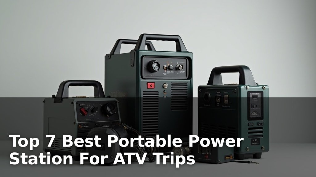 Top 7 Best Portable Power Station For ATV Trips