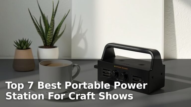Top 7 Best Portable Power Station For Craft Shows
