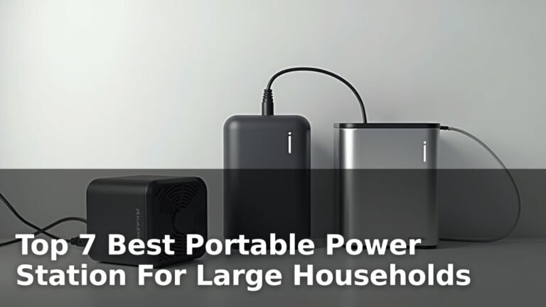 Top 7 Best Portable Power Station For Large Households